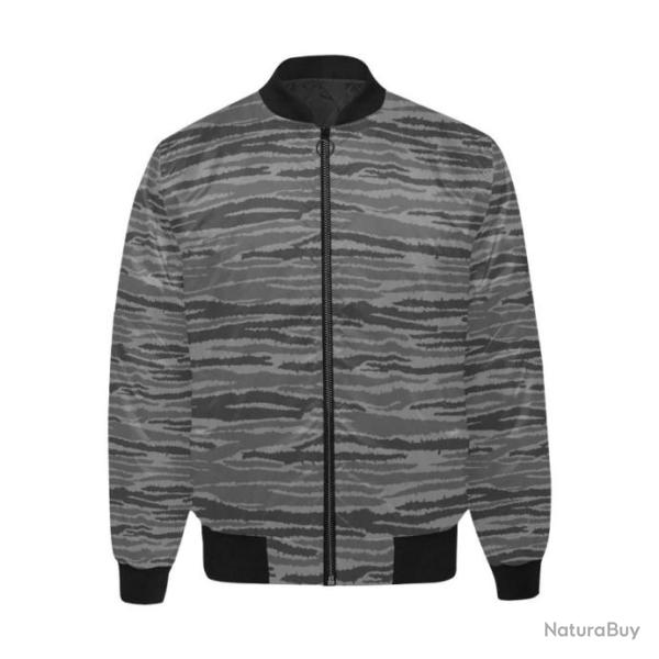 Blouson molletonn� bomber camouflage Cactus sri lanka Tigres Tamouls Black Tigers