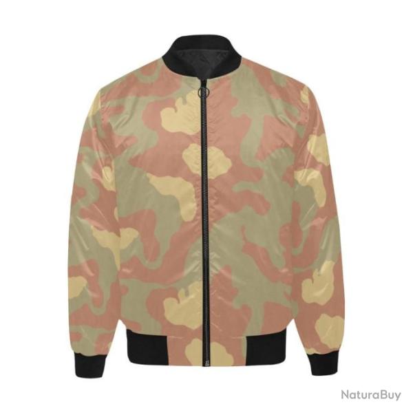 Blouson molletonn� bomber camouflage italien 1929 San Marco Telo Mimetico v3