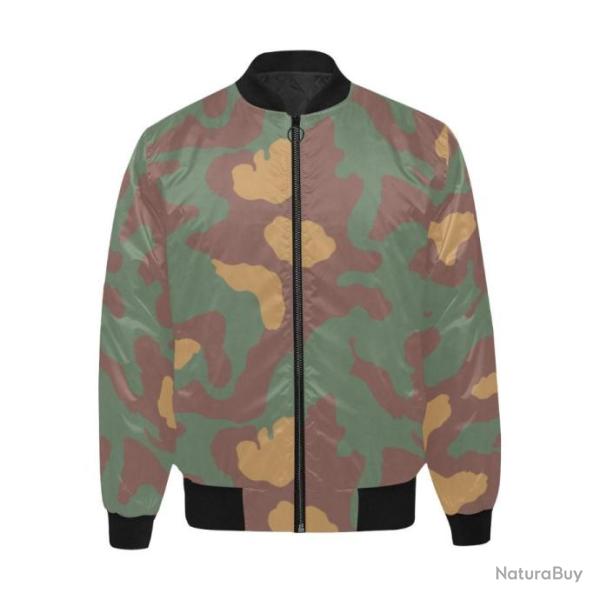 Blouson molletonn� bomber camouflage italien 1929 San Marco Telo Mimetico v1