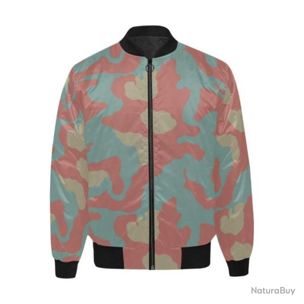 Blouson molletonn� bomber camouflage italien 1929 San Marco Telo Mimetico v2