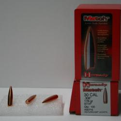 OGIVE HORNADY 30715 CAL. 30 178GR BTHP MATCH X100