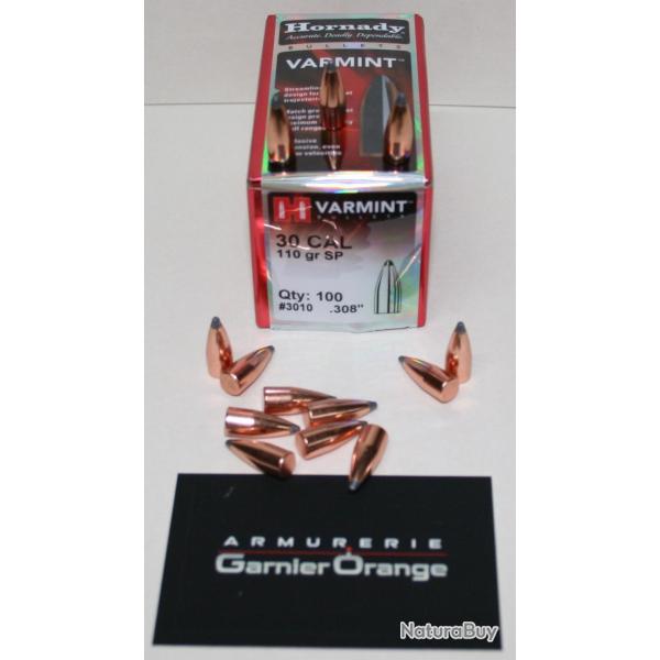 OGIVE HORNADY 3010 CAL. 30 SP 110GR X100