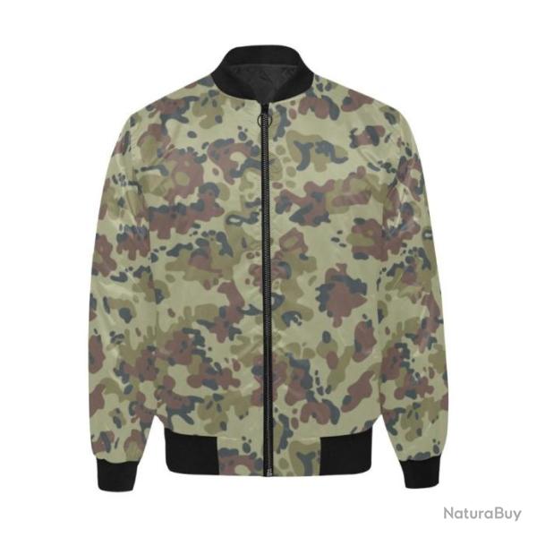 Blouson molletonn� bomber camouflage roumain M93 automne