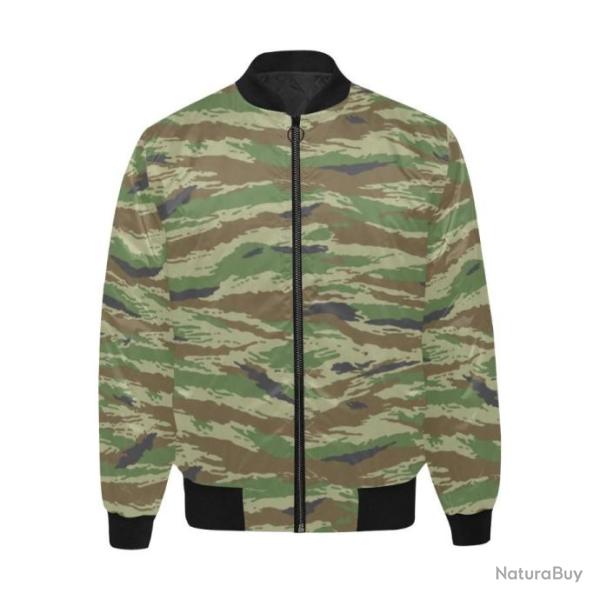 Blouson molletonn� bomber camouflage russe kamush kamysh lowland