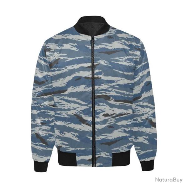 Blouson molletonn� bomber camouflage russe kamush kamysh metro