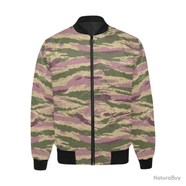 Blouson molletonn� bomber camouflage russe kamush kamysh PFO airborne
