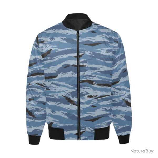 Blouson molletonn� bomber camouflage russe kamush kamysh police