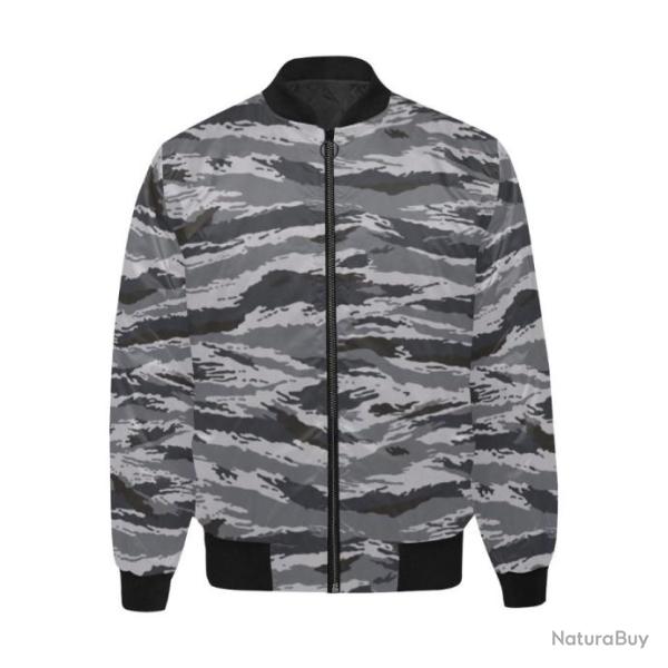 Blouson molletonn� bomber camouflage russe kamush kamysh ten shadow urban