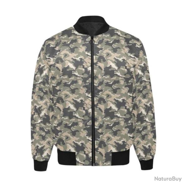 Blouson molletonn� bomber camouflage russe MVD SMK spetsial'nyi maskirovochny type-1 woodland