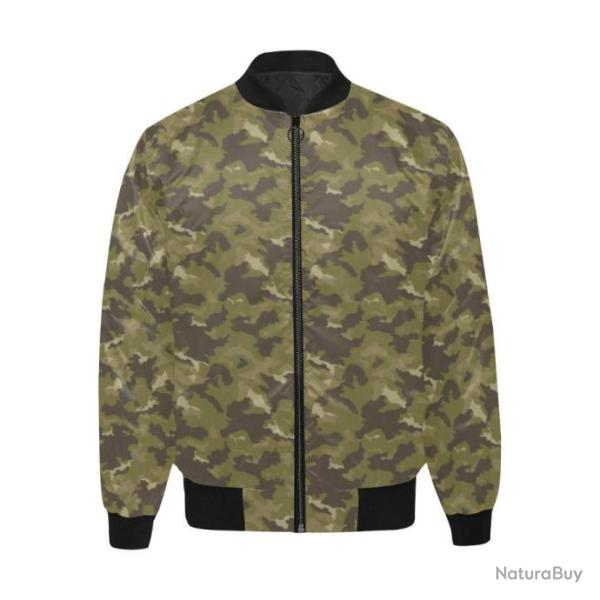 Blouson molletonn� bomber camouflage russe MVD SMK spetsial'nyi maskirovochny type-2 woodland