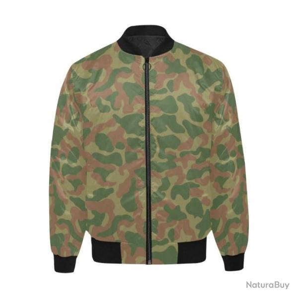 Blouson molletonn� bomber camouflage russe TTsKO Butan green