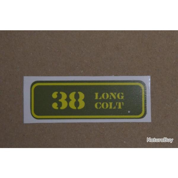 1 sticker pour boite a munition 38 Long colt
