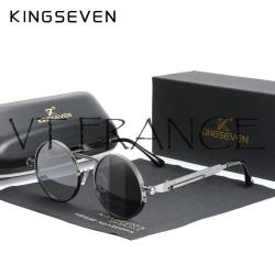 KINGSEVEN Lunettes Soleil Polarisee Steampunk-Gun Photochromic 20260729082519