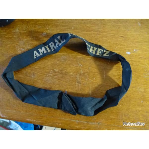 SF BANDEAU DE CASQUETTE AMIRAL MOUCHEZ