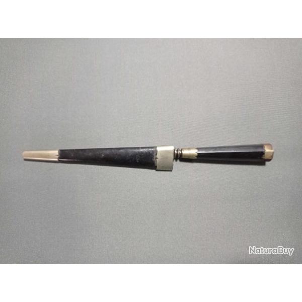 Stylet corse avec fourreau - lame � la G�noise - d�but XIXe si�cle - France - BE