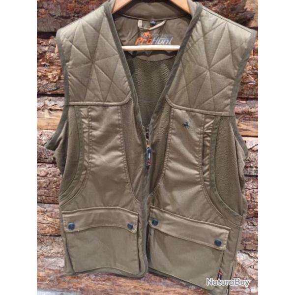 GILET GROUSE PRO HUNT KAKI