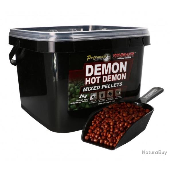 PELLETS DEMON HOT DEMON MIXED 2KG