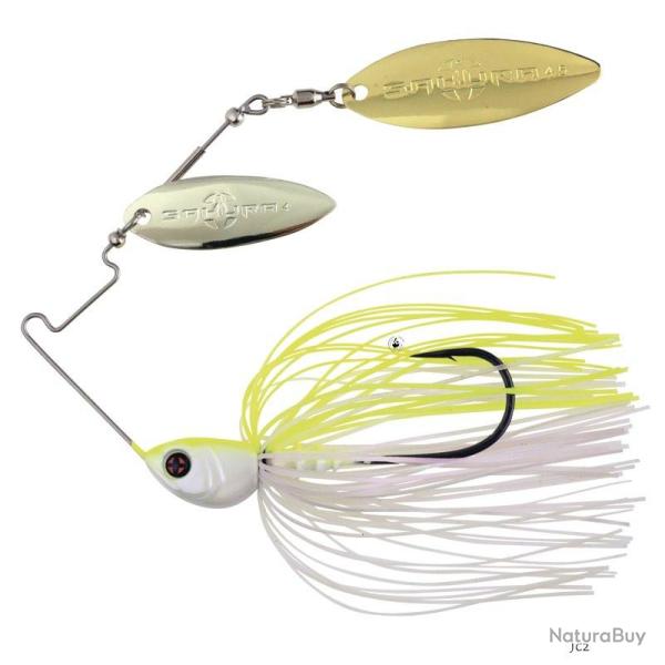 Leurre Sakura Cajun Spinnerbait 10g JC2 - White & Chart