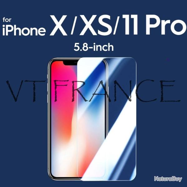 2 Ecrans Protecteur Verre + Gabarit pour Iphone-iPhone X/XS/11 Pro 20260729082519