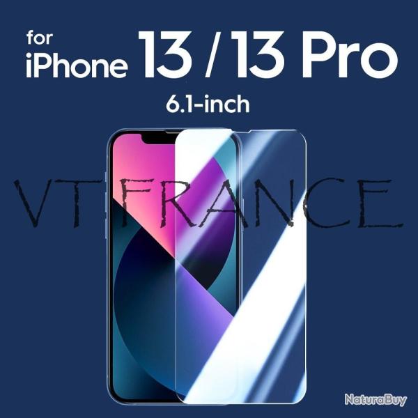 2 Ecrans Protecteur Verre + Gabarit pour Iphone-iPhone 13/13 Pro 20260729082519