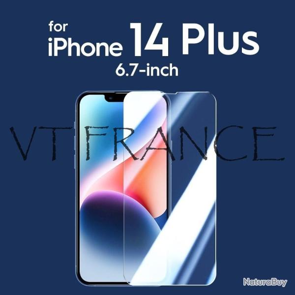 2 Ecrans Protecteur Verre + Gabarit pour Iphone-iPhone 14 Plus 20260729082519