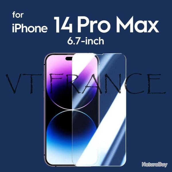 2 Ecrans Protecteur Verre + Gabarit pour Iphone-iPhone 14 Pro Max 20260729082519
