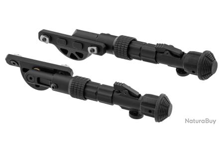 Bipied Réglable Tactique - Fixation M-Lok - Aluminium Et Polymère