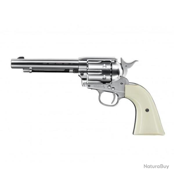 Revolver � plombs Colt Sa Army 45 Co2 - Cal. 4.5 - Nickel plated