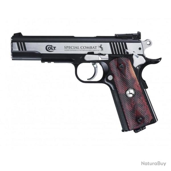 Pistolet � plombs Colt special combat classic Co2 - Cal. 4.5 Bb's 4.5 - 4.5 mm / 3.5 Joules
