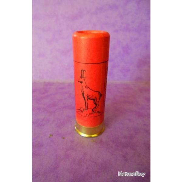 UNE   TRES BELLE cartouche cal. 16 SUPER CONTROLE ROUGE NEUTRALISEE