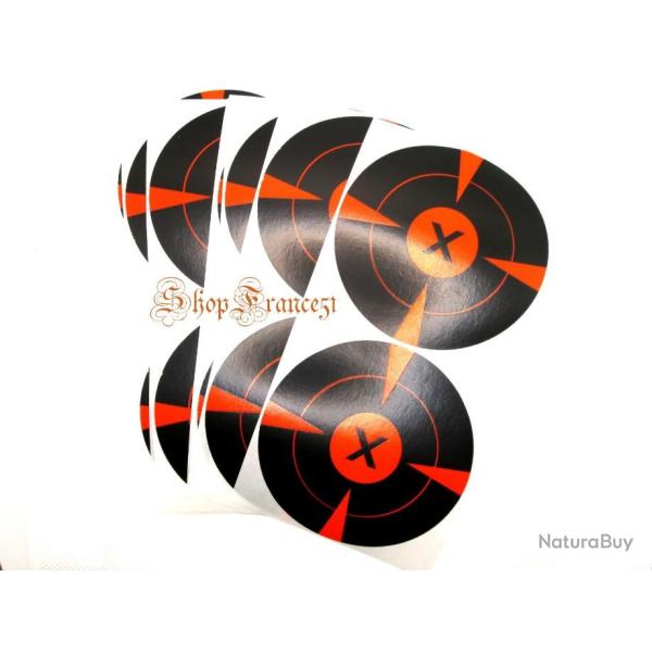 40 cibles a impact fluo  REF6