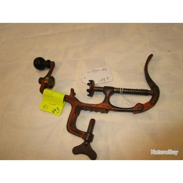 sertisseur pour cal - 16 .peut faire des broches .