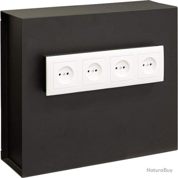 Coffre fort invisible � Emmurer � cacher Derri�re  4 prises de courant, 35 x 40 x 13 cm, 15 L