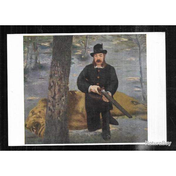 le chasseur de lion d'�douard manet  carte postale moderne mus�e de sao paolo