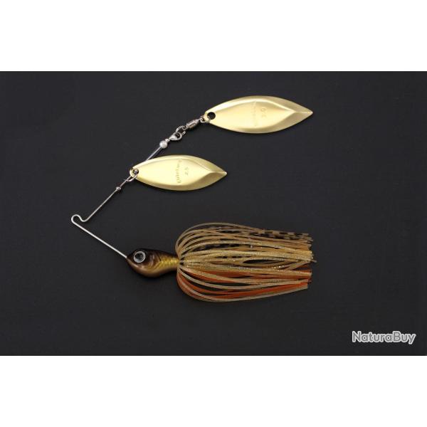 Spinnerbait Elitelure CFS Double Willow 18g 18g 01 - Killer gold