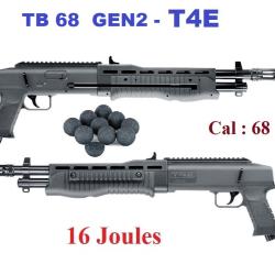 Fusil semi auto TB 68 GEN2  T4E ( 16 joules)