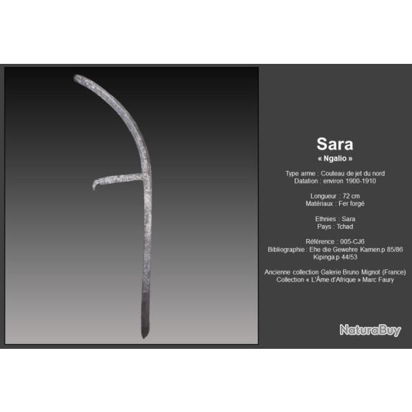 Magnifique couteau de jet Sara 2 afrique