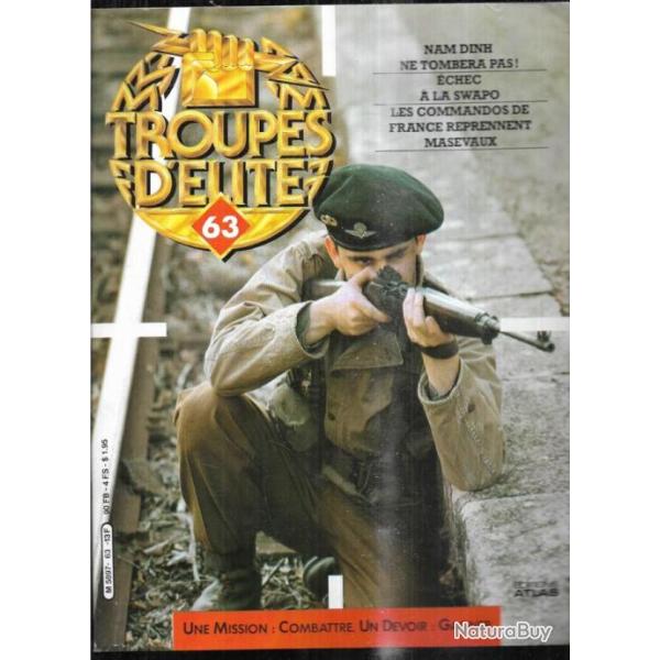 troupes d'�lite 63 commandos de france masevaux, swapo namibie, nam dinh 6e ric,  von kluge , kleis