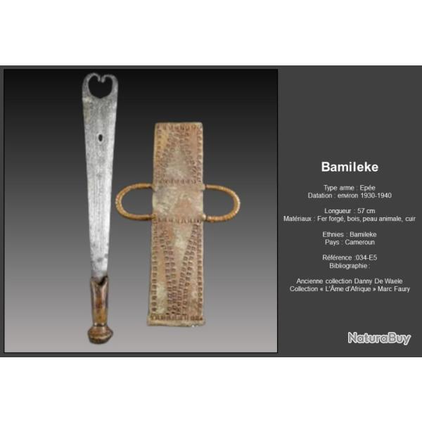 Magnifique �p�e Bamileke afrique