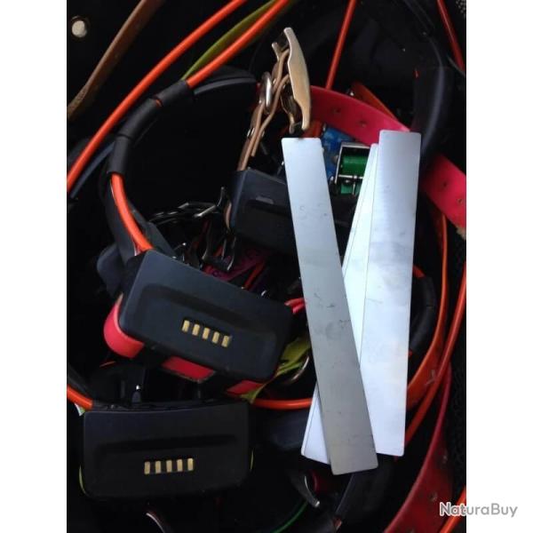 Tige / Plaque de renfort pour collier Garmin T5 TT10 TT15 DC50