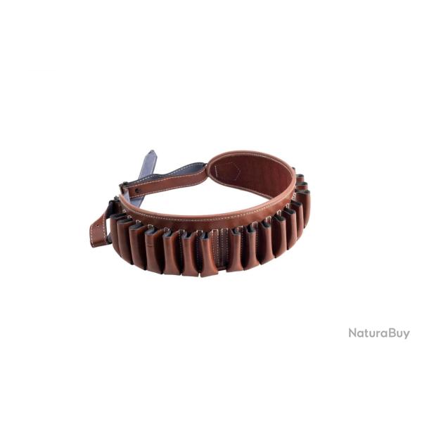 Cartouchi�re Januel en cro�te de cuir grasse - 20 munitions Cal.12 produit tiptop qualit� LIV GRATIS