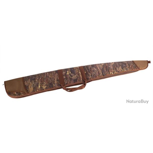 ETUI POUR FUSIL JANUEL - FEUILLAGE MARRON - 125 CM