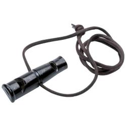 Sifflet De Dressage Januel Buffle Noir id&eacute;al pour le dressage chien d'arr&ecirc;t