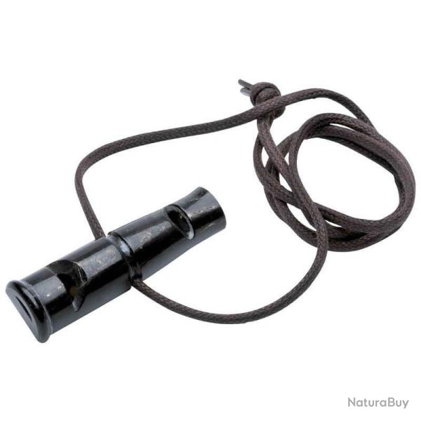 Sifflet De Dressage Januel Buffle Noir id�al pour le dressage chien d'arr�t