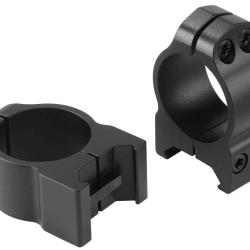 Paire de Collier aciers montage fixe WARNE US diam&egrave;tre 34 mm Largeur: 18 mm Hauteur : 9 mm MEDIUM