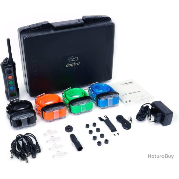 Dogtra 4504 Edge 4 Colliers de Dressage pour 4 Chiens