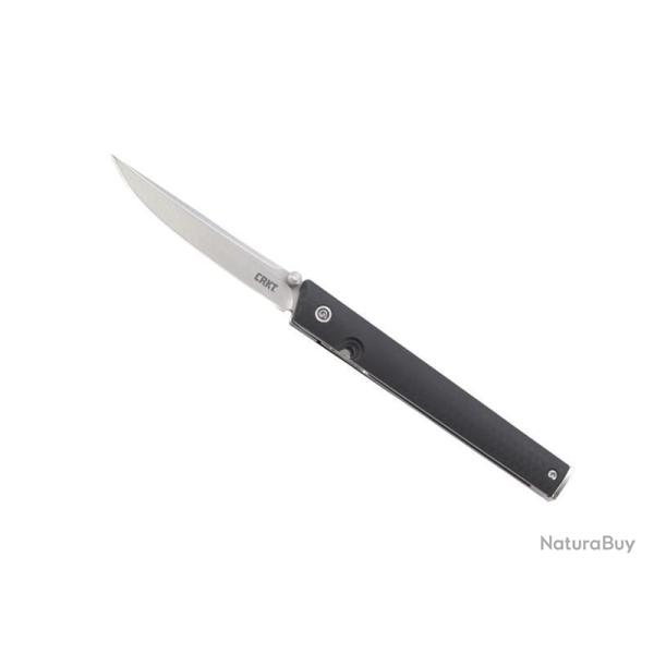 COUTEAU CRKT CEO PLIANT NOIR ACIER