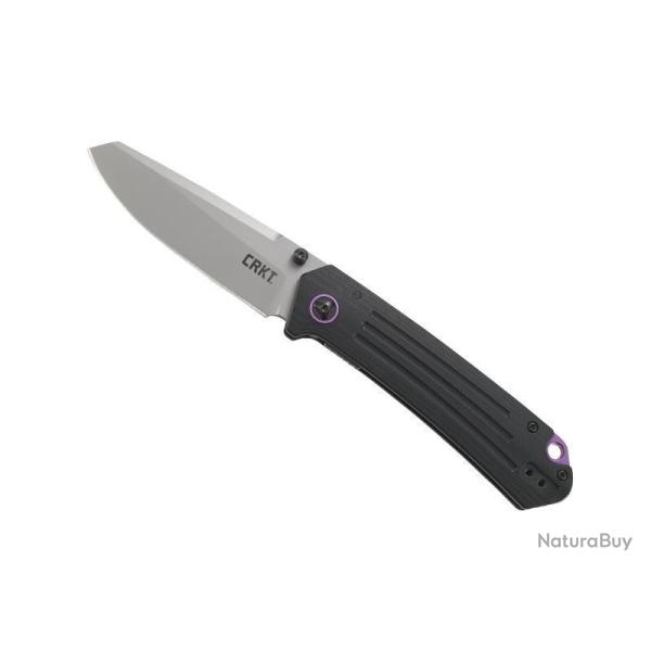 COUTEAU CRKT MONTOSA NOIR ACIER PLIANT