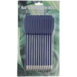 12 Fl&egrave;ches en plastique, pistolet arbal&egrave;tes &agrave; une main 50 et 80 livres Bleu