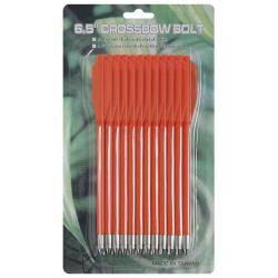 12 Fl&egrave;ches en plastique, pistolet arbal&egrave;tes &agrave; une main 50 et 80 livres Orange